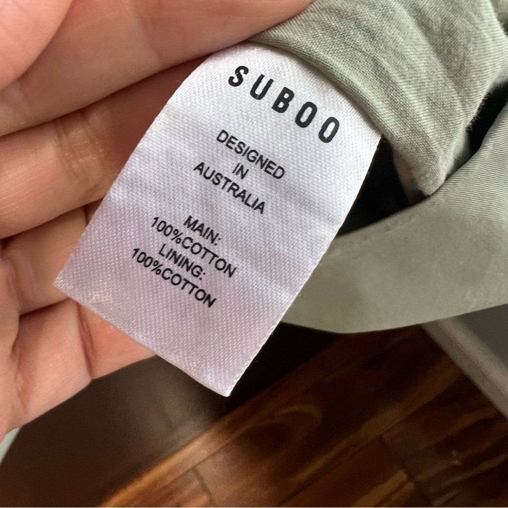 SUBOO Shia Sheered Waist Mini Dress Size X-Large - Picture 14 of 16